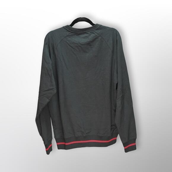 The Marok Sweater Crewneck Black Sweatshirt in Medium by Crooks & Castle - Picture 2 of 5
